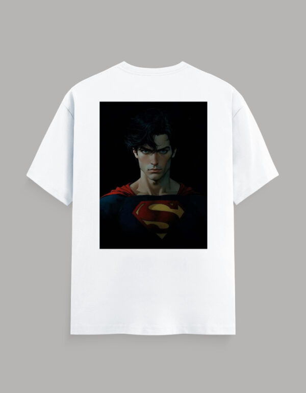 Unisex Classic Crew T-Shirt  Super Superman Dark Minimal - Image 5