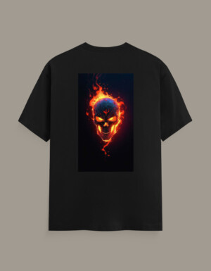 Unisex Classic Crew T-Shirt Ghost Rider