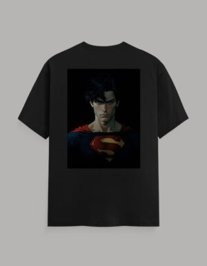 Unisex Classic Crew T-Shirt  Super Superman Dark Minimal