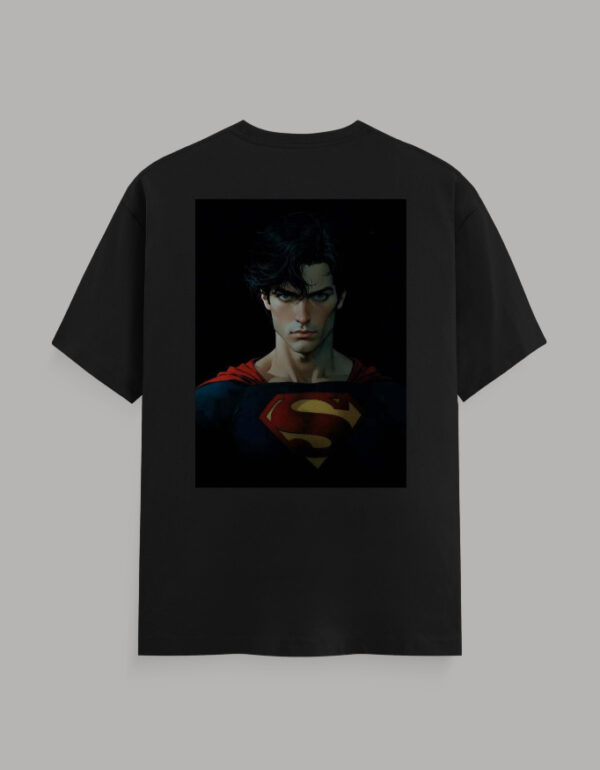 Unisex Classic Crew T-Shirt  Super Superman Dark Minimal