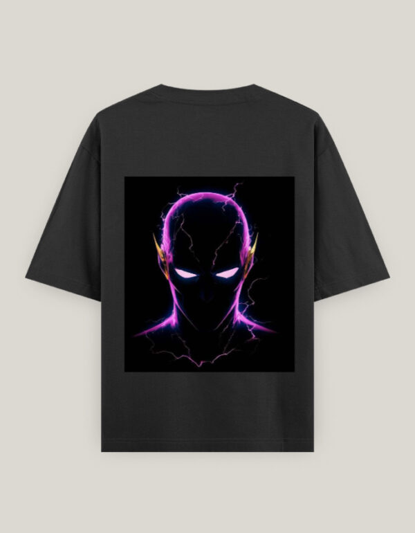 Men's  Oversized T-Shirt Dark Flash - Image 3