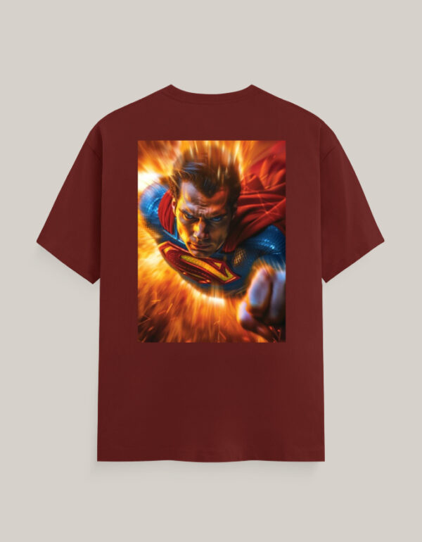 Unisex Classic Crew T-Shirt Superman Flying - Image 5
