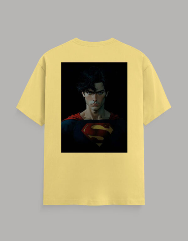 Unisex Classic Crew T-Shirt  Super Superman Dark Minimal - Image 3