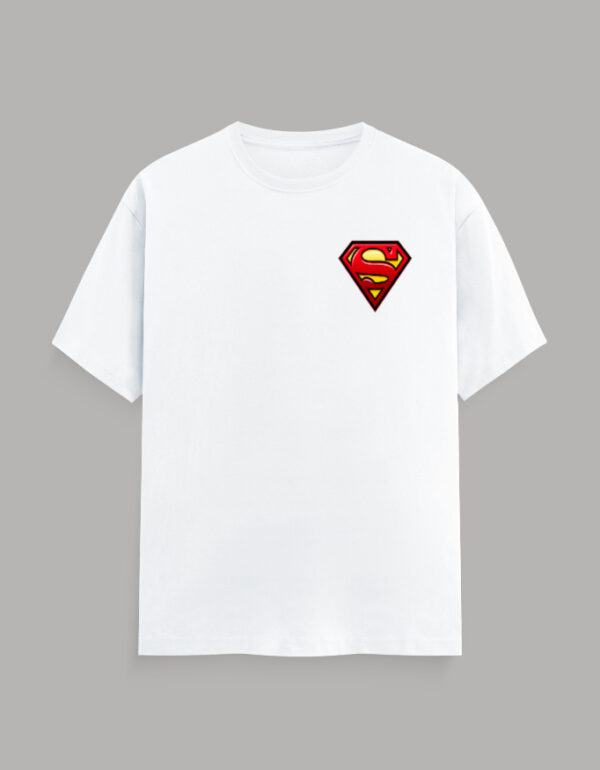 Unisex Classic Crew T-Shirt  Super Superman Dark Minimal - Image 6