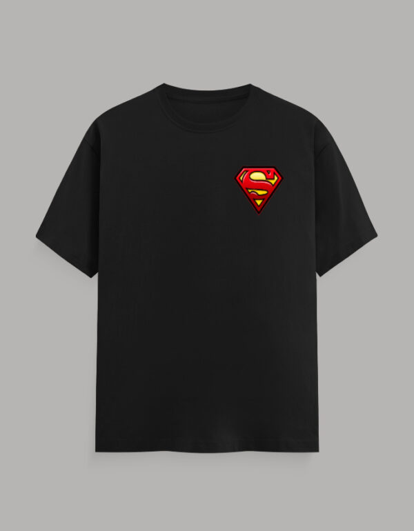 Unisex Classic Crew T-Shirt  Super Superman Dark Minimal - Image 2