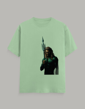 Unisex Classic Crew T-Shirt Aquaman Warrior