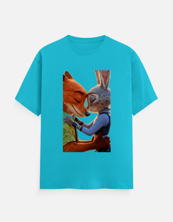 Unisex Classic Crew T-Shirt Zootopia Love - Image 5