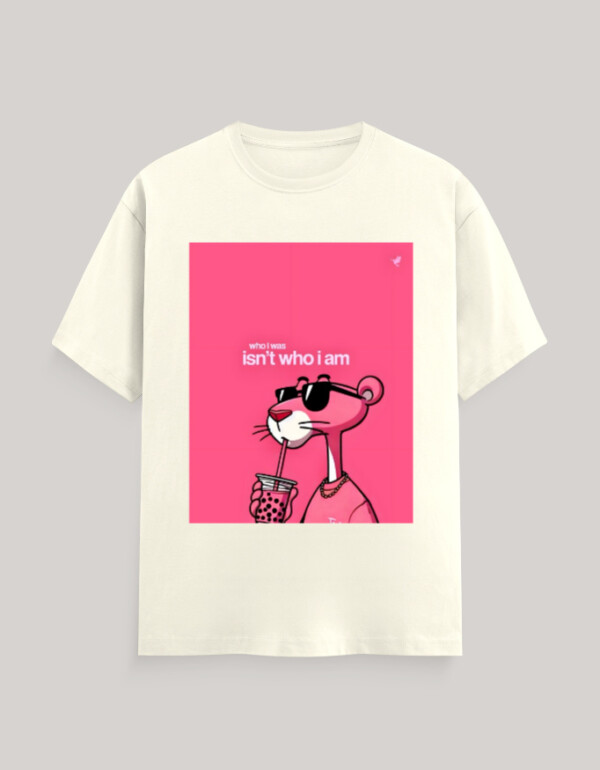 Unisex Classic Crew T-Shirt Pink Panther Aesthetic - Image 3