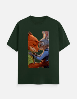 Unisex Classic Crew T-Shirt Zootopia Love