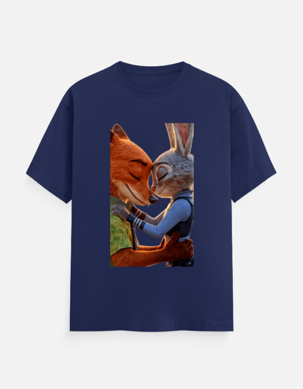 Unisex Classic Crew T-Shirt Zootopia Love - Image 9
