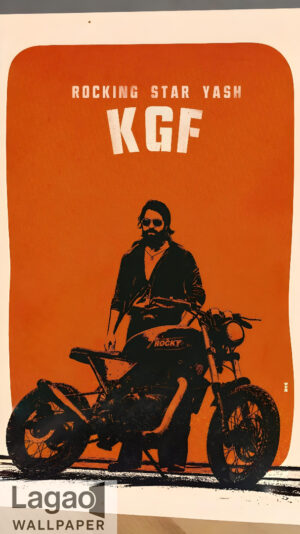 KGF Rocky Bhai 4K HD Wallpaper - Yash Movie Poster Look