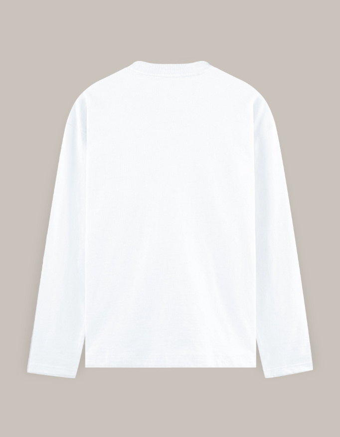 Men's Full Sleeve Plain T-Shirt - Image 2