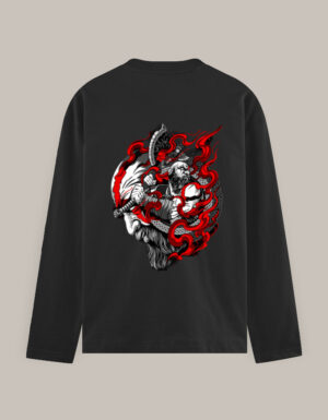 Men's Full Sleeve Kratos Inspired Norse Warrior T-Shirt