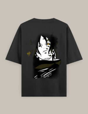 Men's Oversized Classic Dark Anime Character T-Shirt