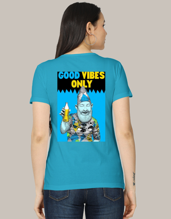 Women's Classic Good Vibes Only T-Shirt
